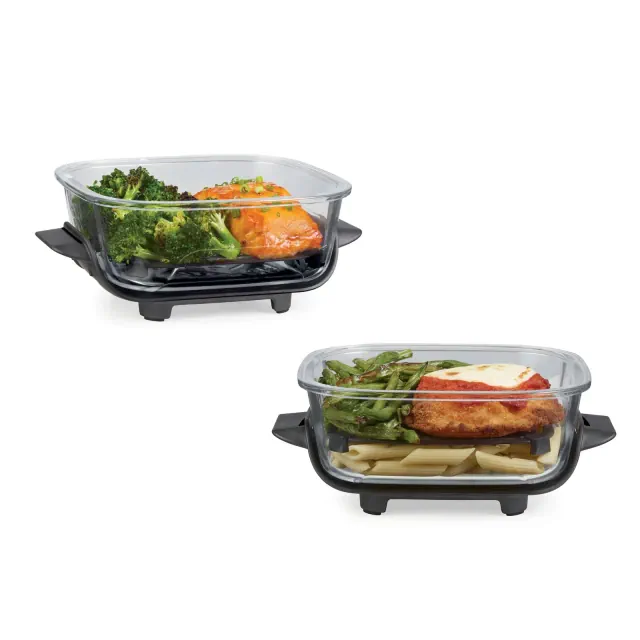 Ninja 6-Cup 2pk 1.5qt TempWare Glass Containers