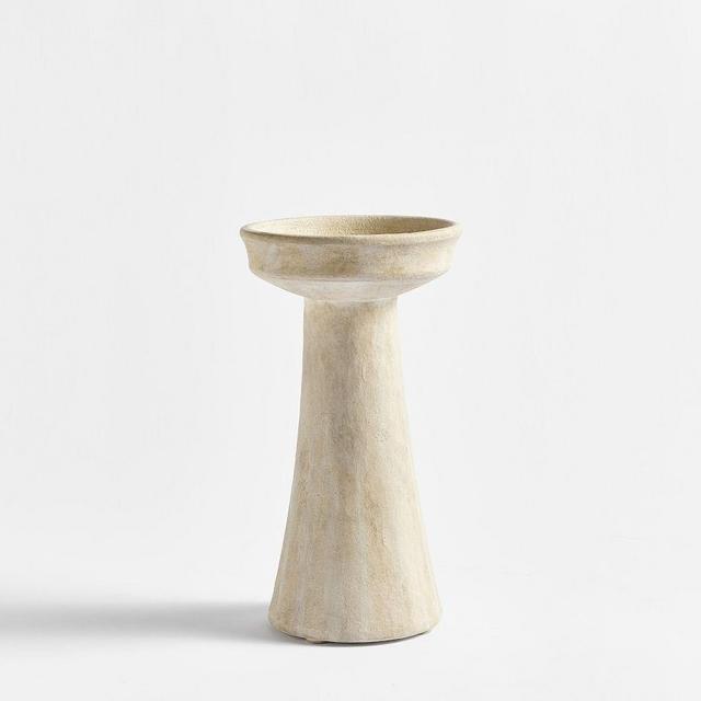 Artisan Studio Pillar Holder, Small, 10"H - Natural