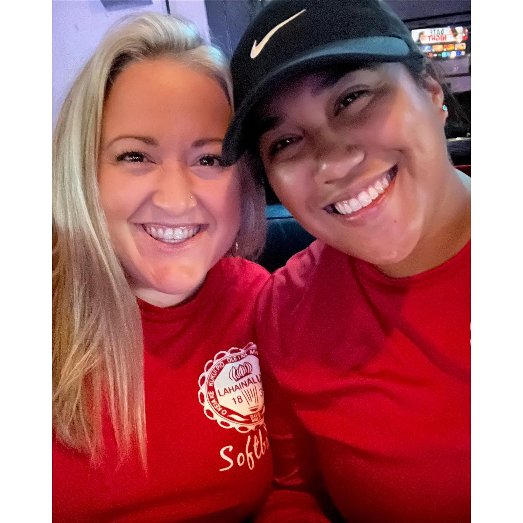 Head coach and team mom for the Lahainaluna Varsity Girl's softball team.