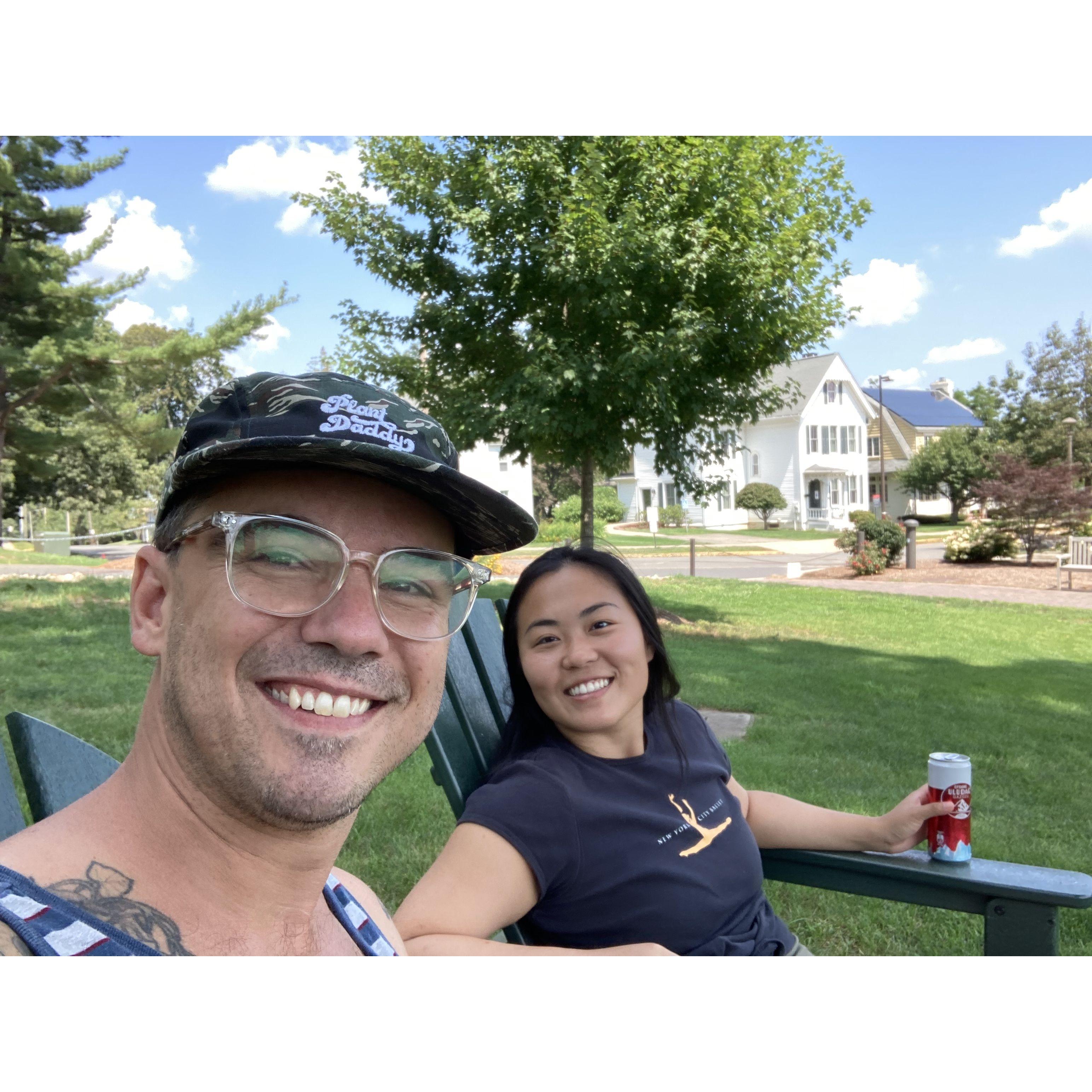 Visiting Eli's Alma Mater- Wesleyan University in Connecticut