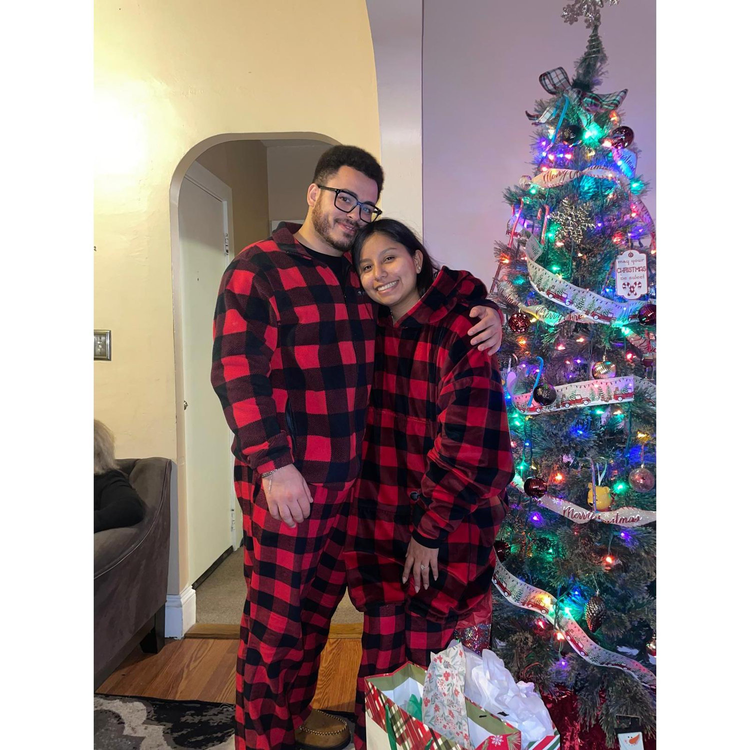 Our first christmas together