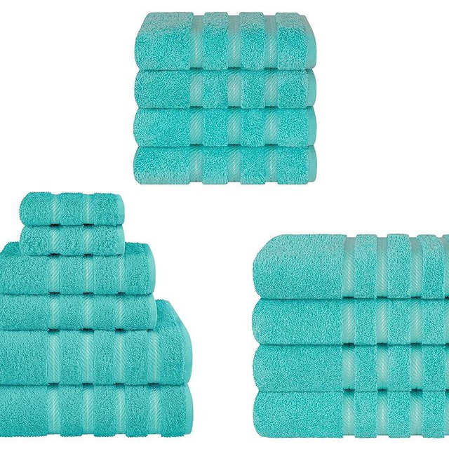 American Soft Linen 6 Piece Towel Set and 4 Piece Bath Towel Set and 4 Piece Hand Towel Set Bundle