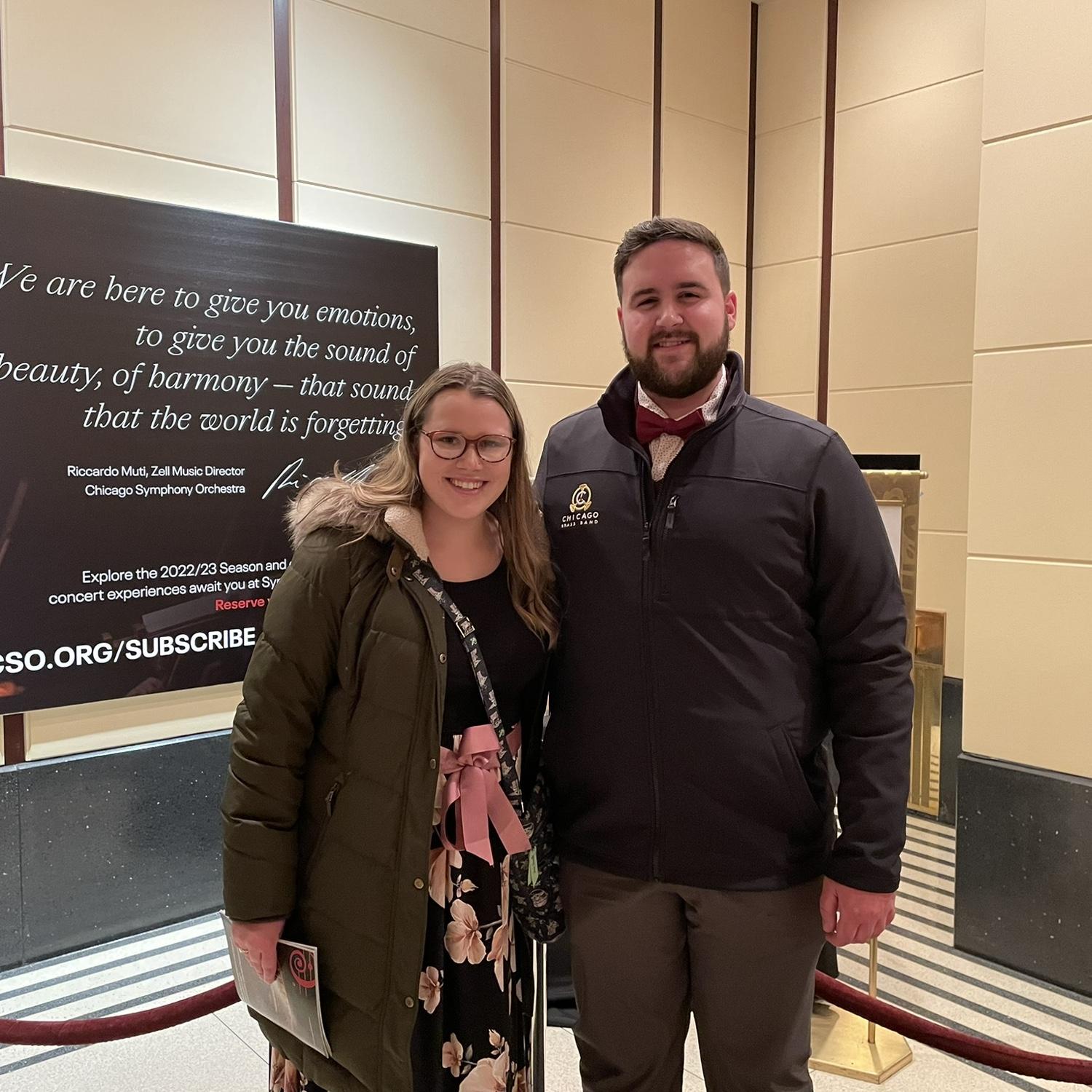 Frequent symphony-goers! 🎺🎻🥁