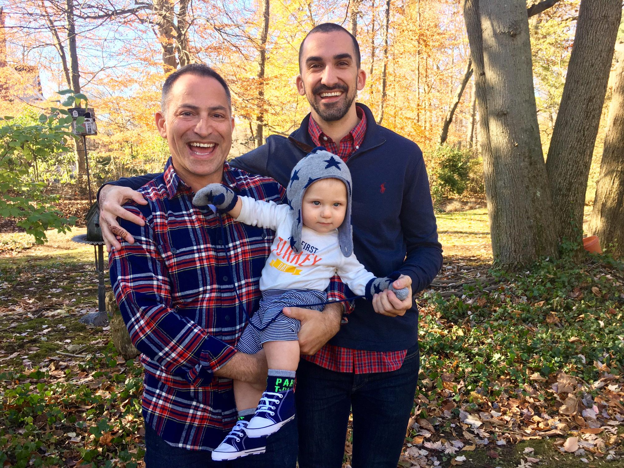 Our first Thanksgiving as a family.