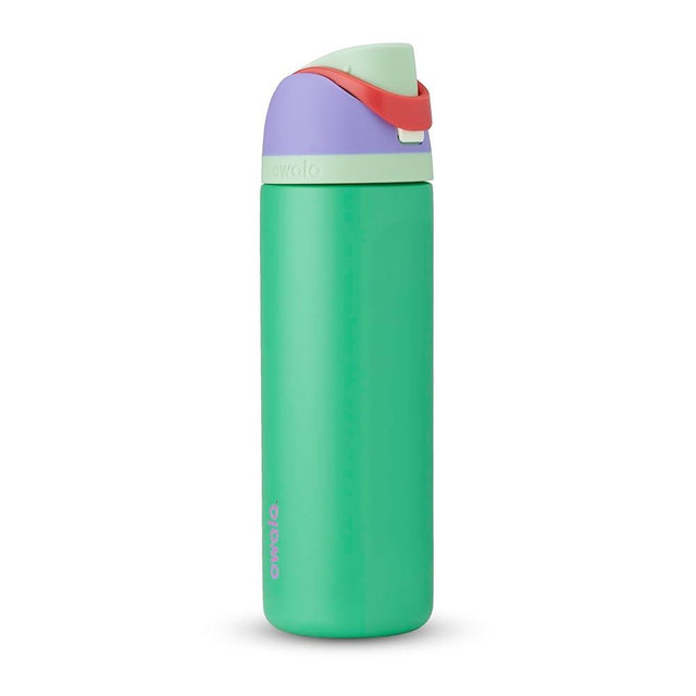 Owala Disney Princess FreeSip Insulated Stainless Steel Water Bottle with Straw for Sports and Travel, BPA-Free Sports Water Bottle, 24 oz, Ariel