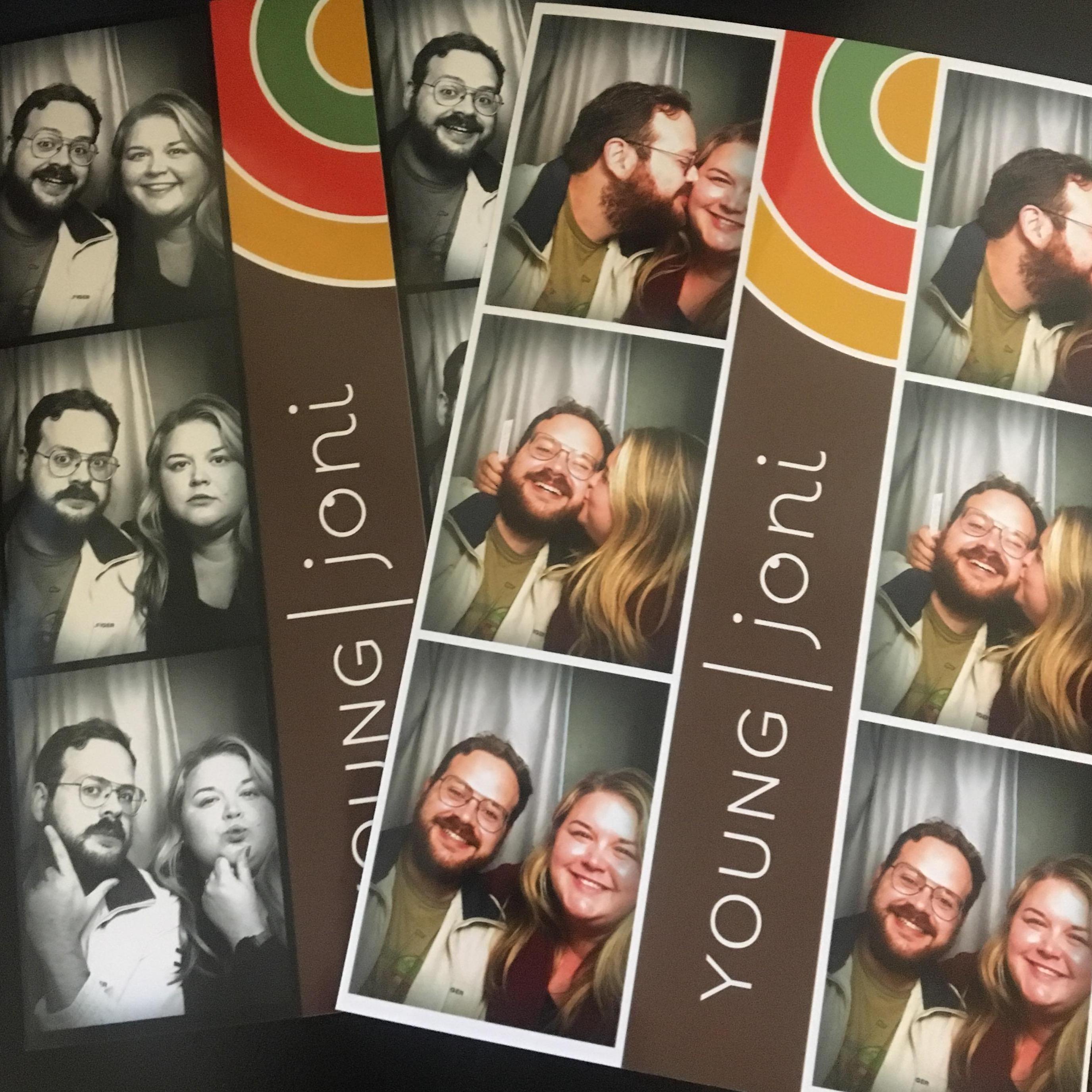 Photo booth fun in Minneapolis, MN.