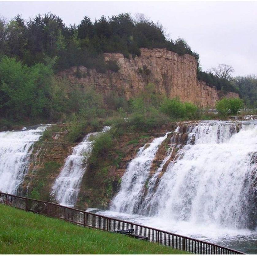 Thunder Bay Falls, a nice little site in the resort.