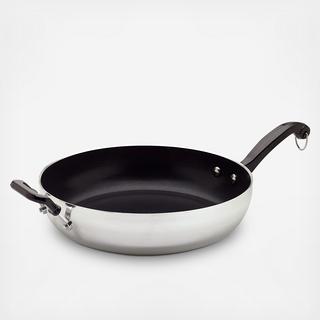 Classic Nonstick Deep Skillet with Helper Handle