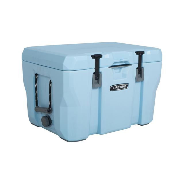 Lifetime 55 Quart High Performance Hard Sided Cooler, Blue