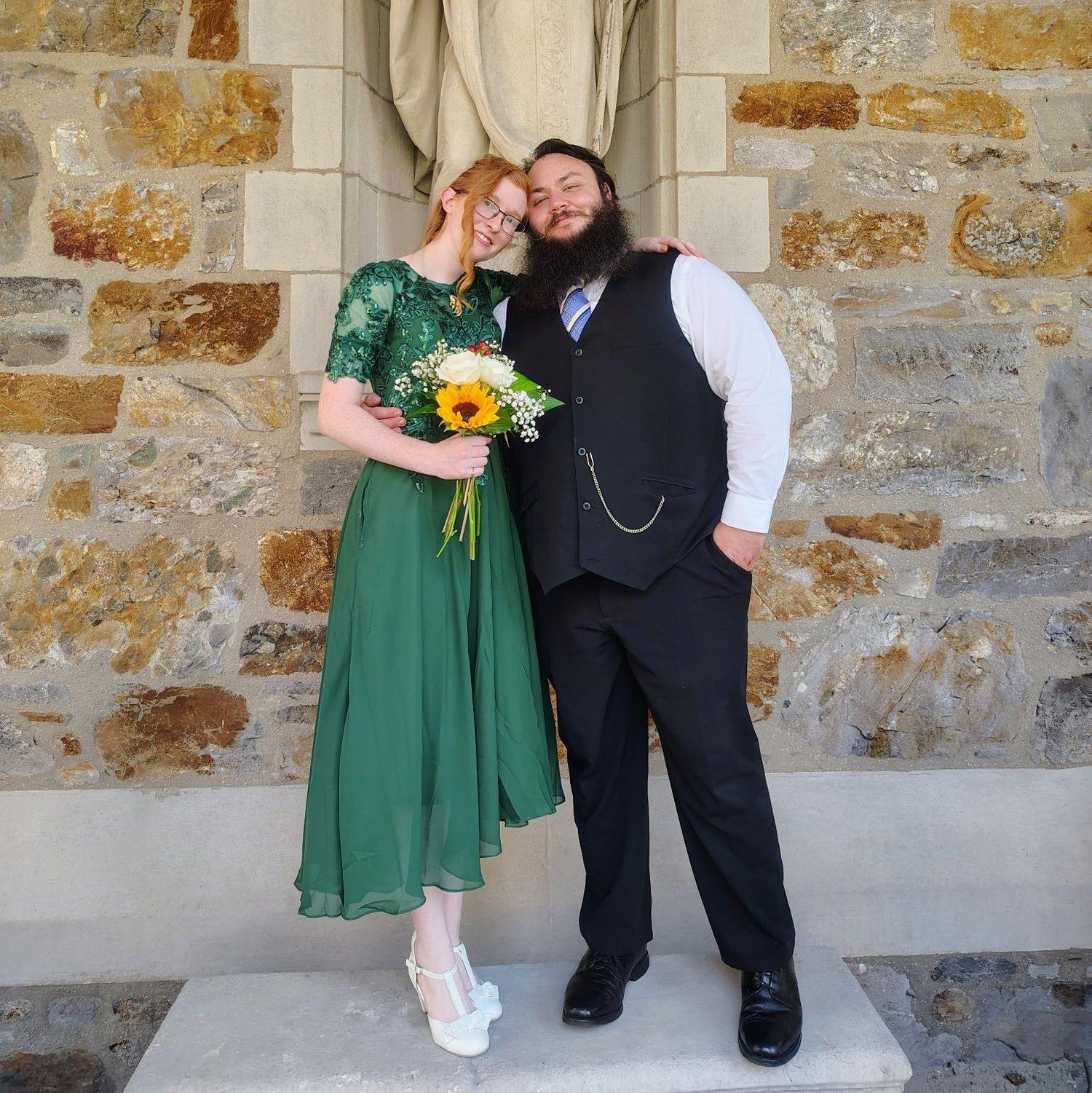 At the wedding of Mr. and Mrs. Tristan Smith