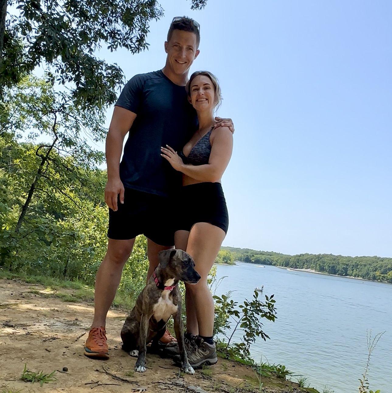 first LONG hike we had covid