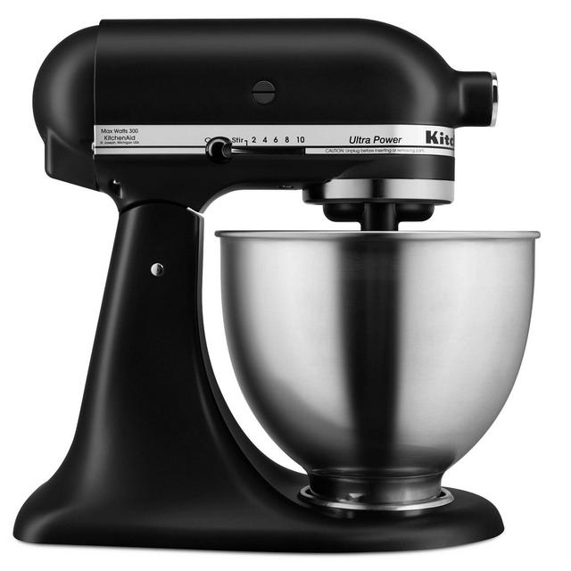 KitchenAid Ultra Power Series 4.5qt Tilt-Head Stand Mixer - Matte Black