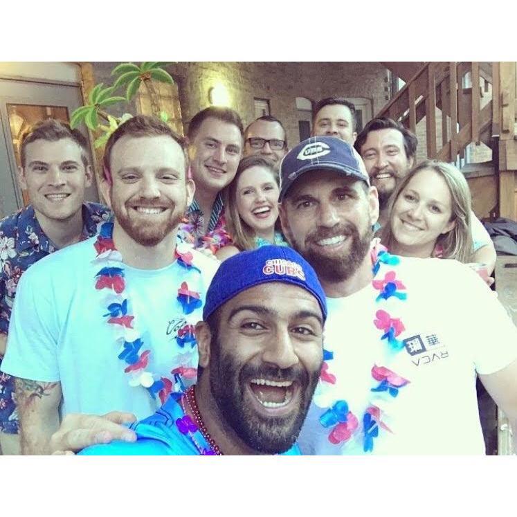 One of the many Jimmy Buffett concert pregames we've shared with friends.