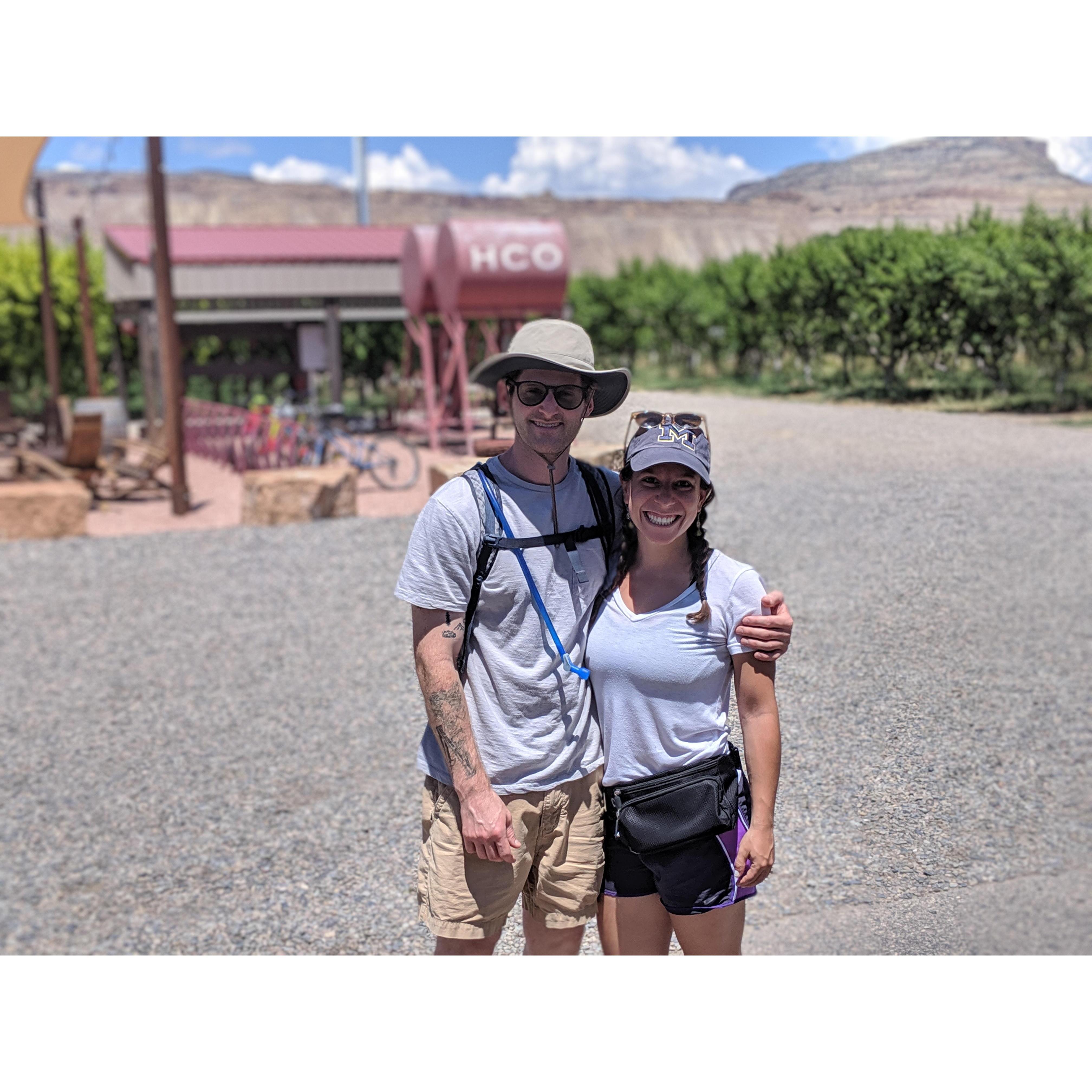 Exploring wine country in Palisade, Colorado