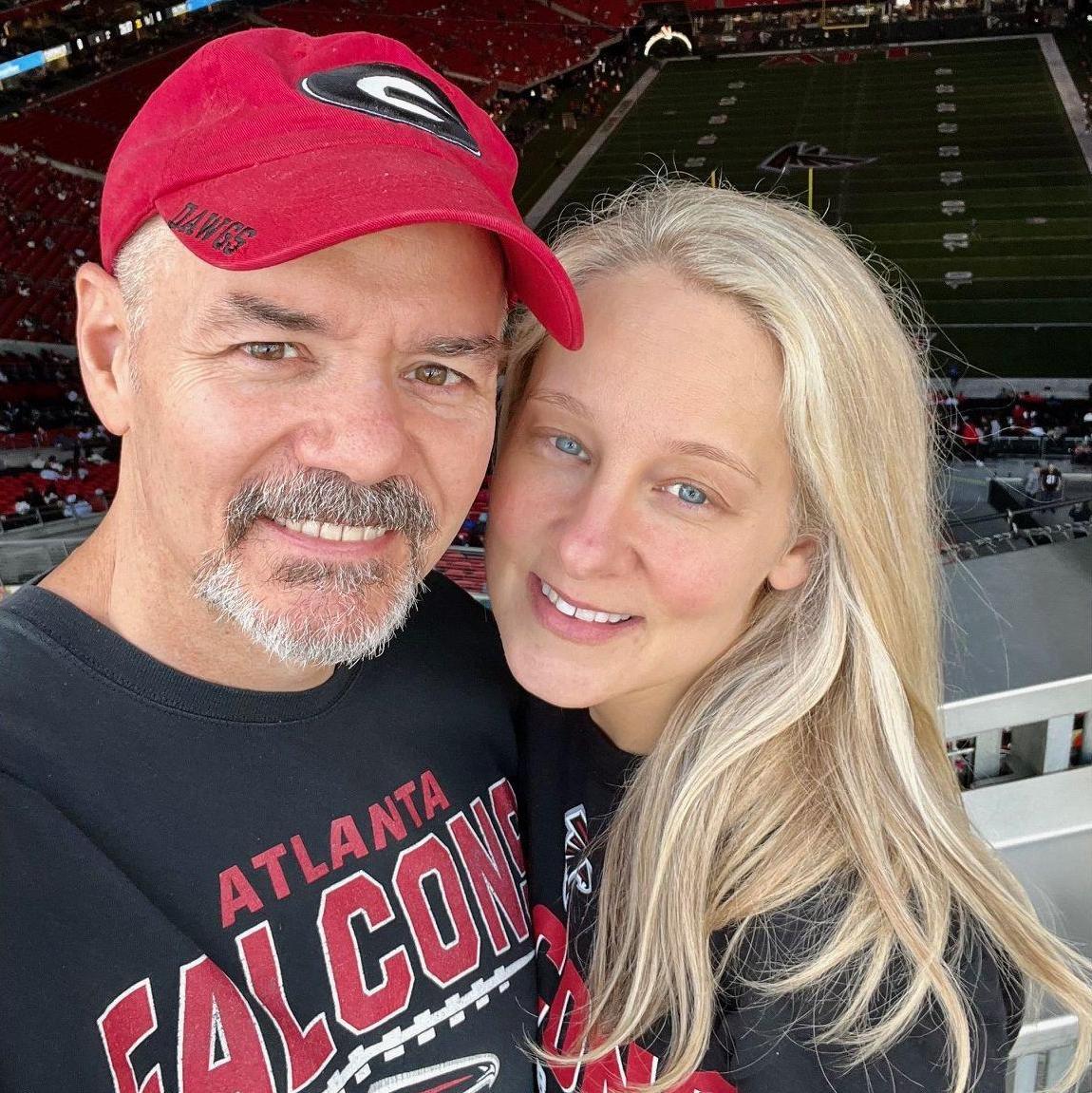 A great time at the falcons game!