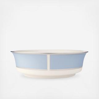Blue Frost Serving Bowl
