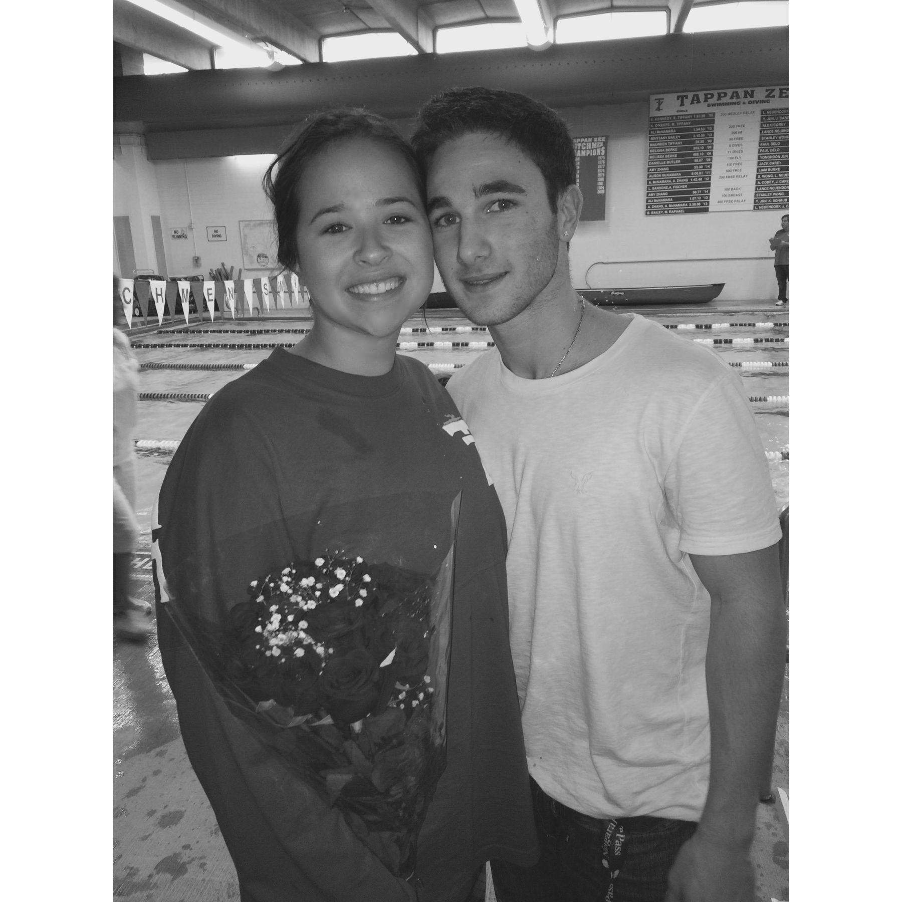 Amanda's Senior Varsity Meet.