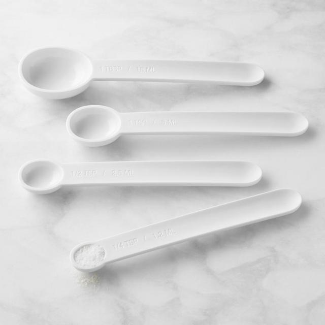 Williams Sonoma Plastic Dry Measuring Spoon, Set of 4