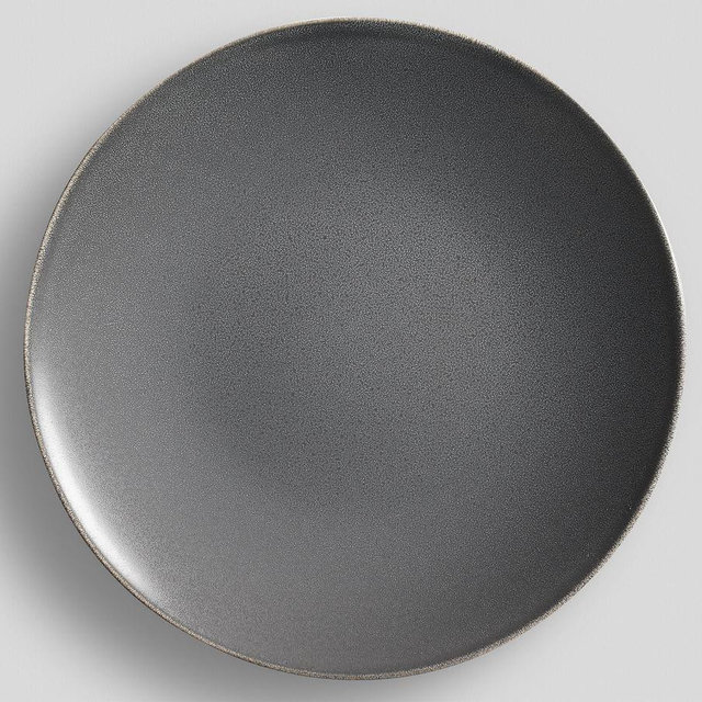 Mason Dinner Plate - Charcoal, Each