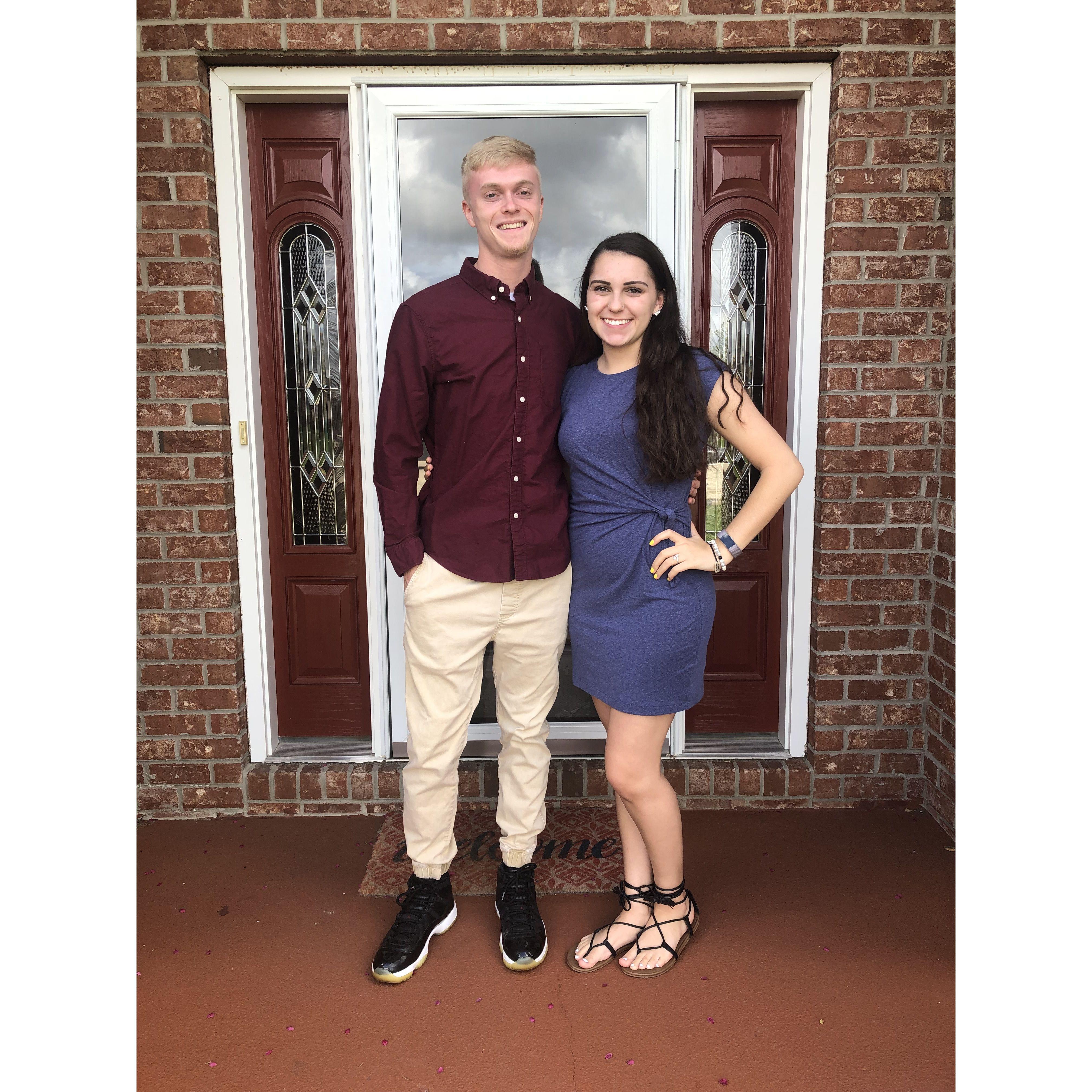 Shane's high school graduation