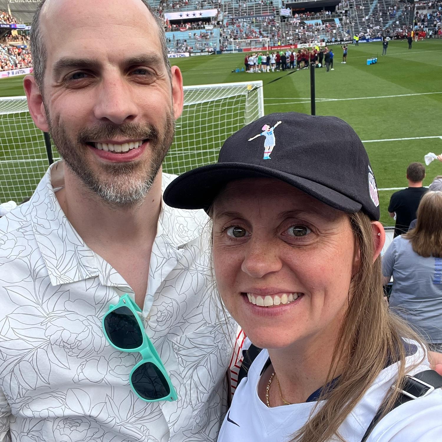 USWNT vs. China at Allianz Field in St. Paul 2025.