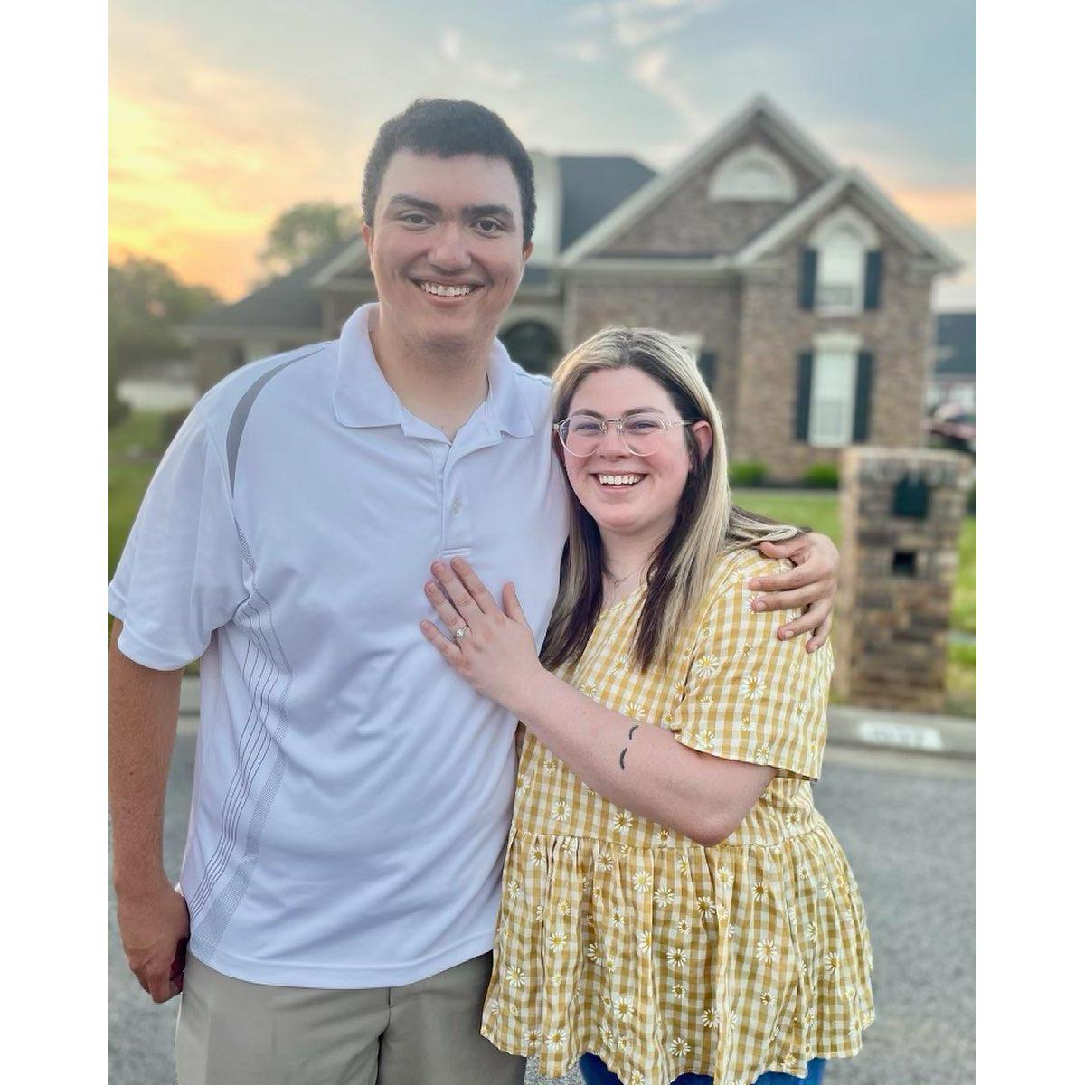 After Noah proposed!