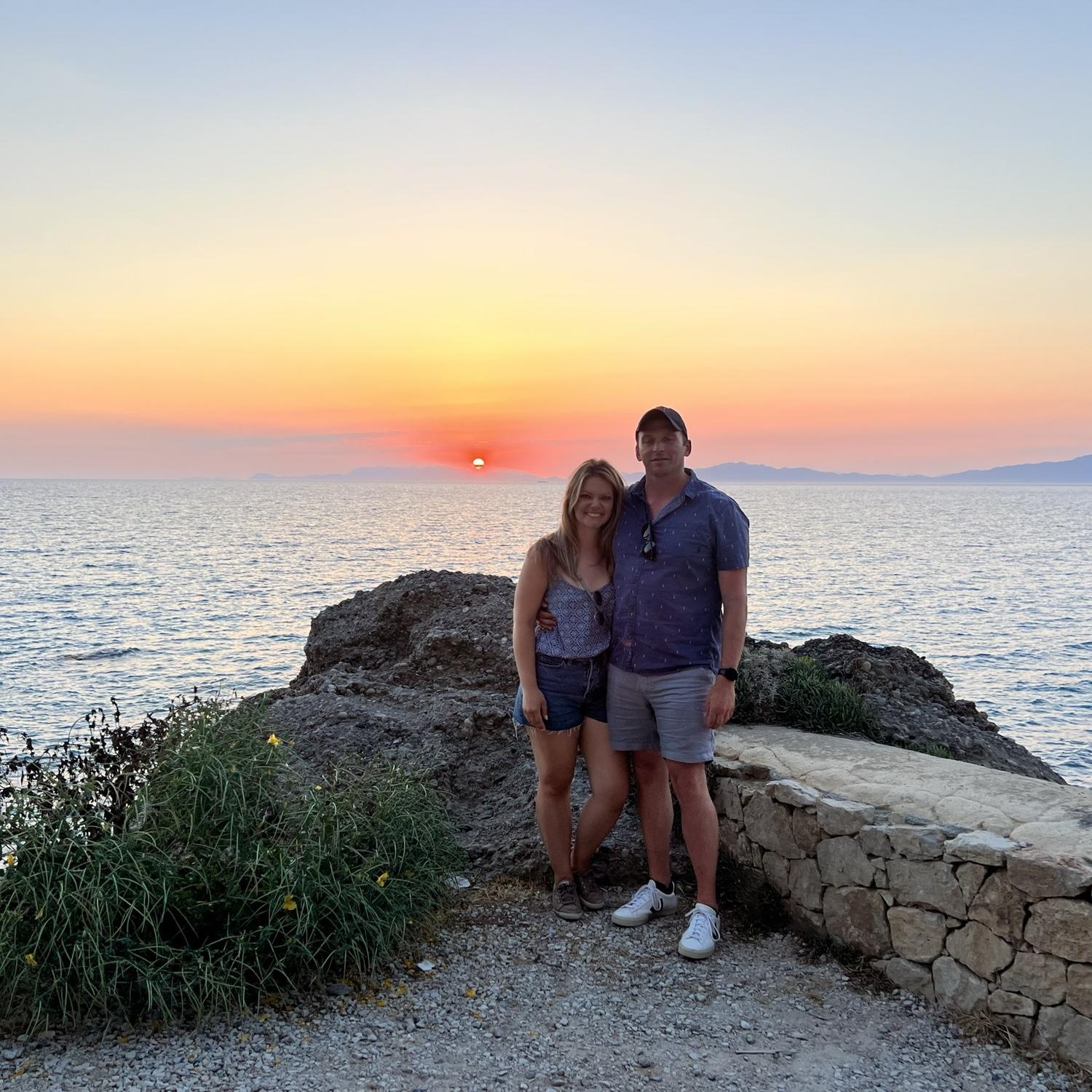 Rhodes, Greece. That's Turkey in the background :)