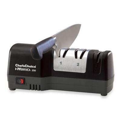 Chef'sChoice® Hybrid® 250 Diamond Hone® Knife Sharpener in Black