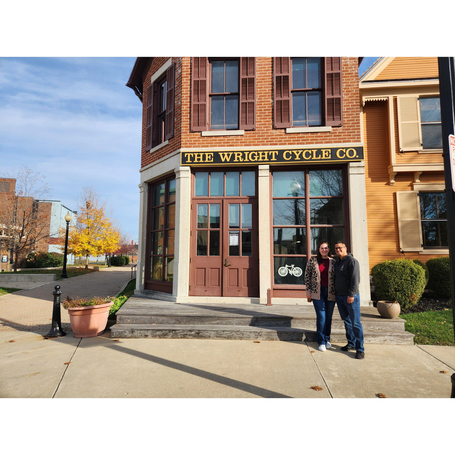 Our third National Park location - the Wright Brothers' Bike Shop