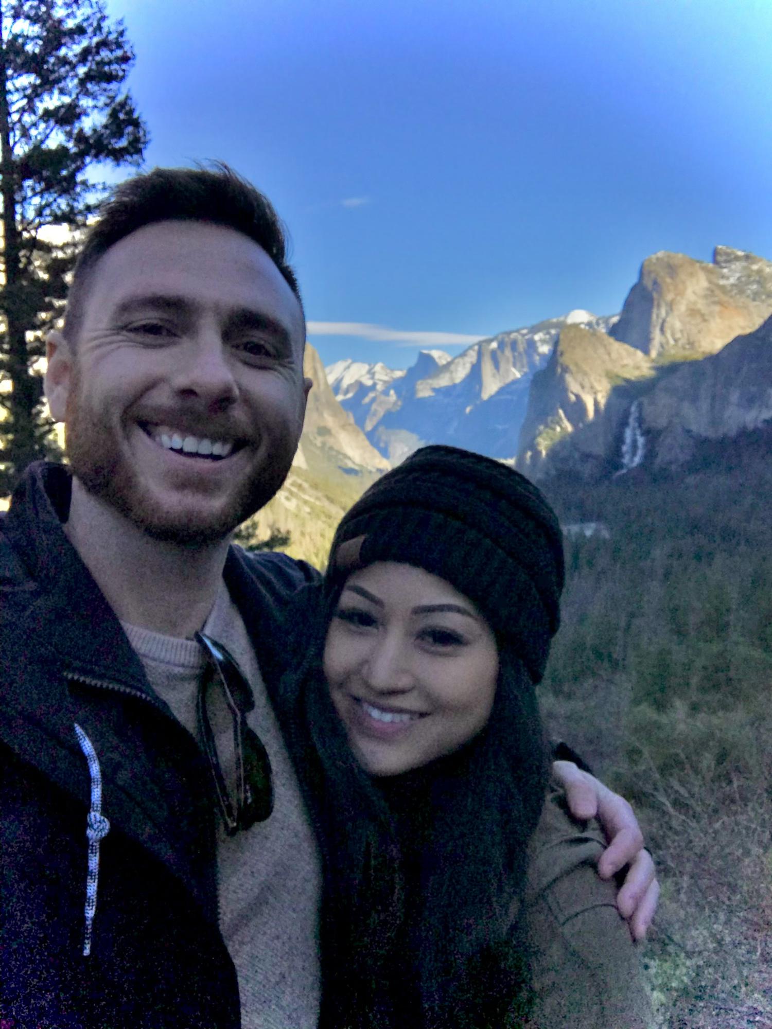 December 2019 • Yosemite, CA • They had an amazing time checking out Yosemite during the winter.