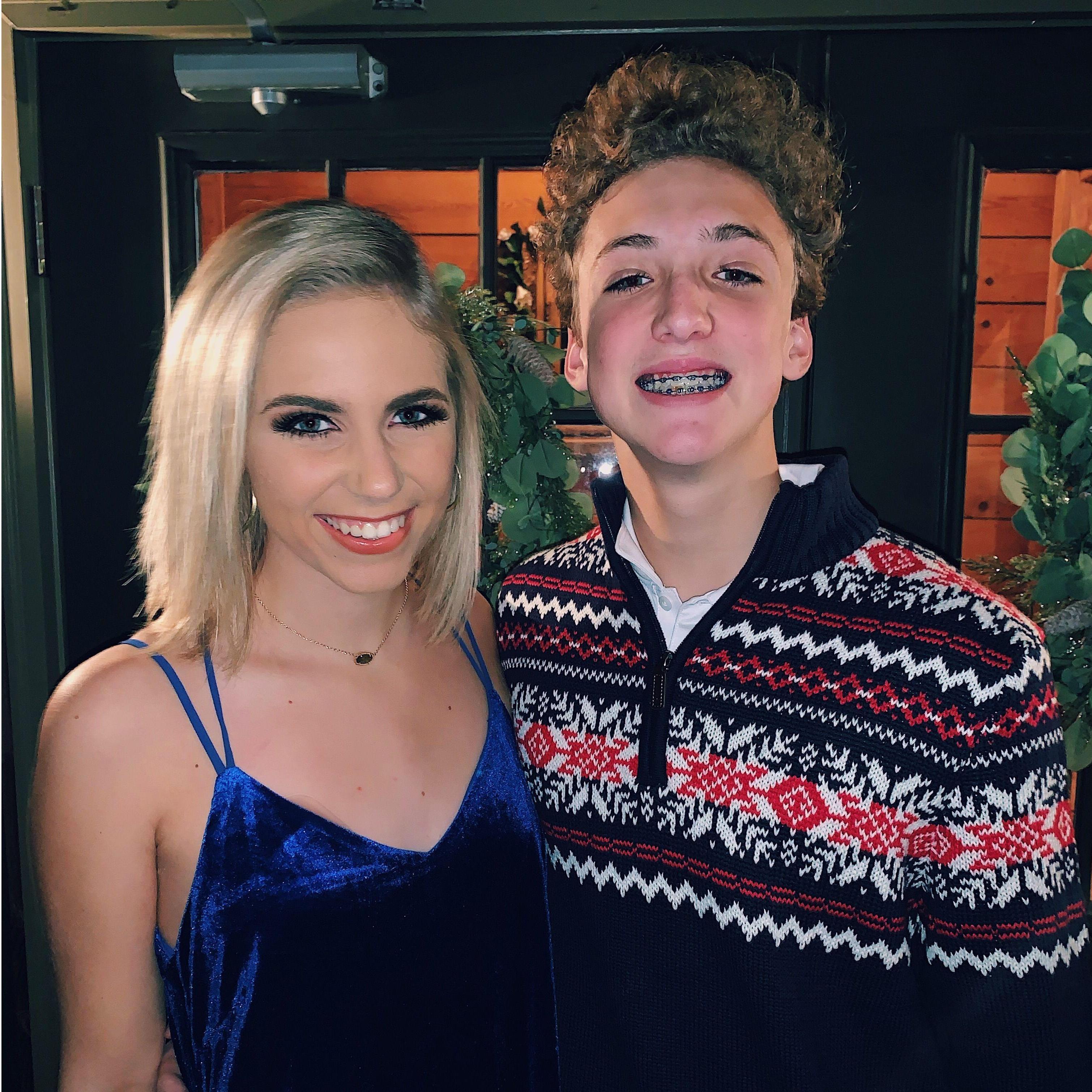 December 14, 2018: Our very first picture as a couple together