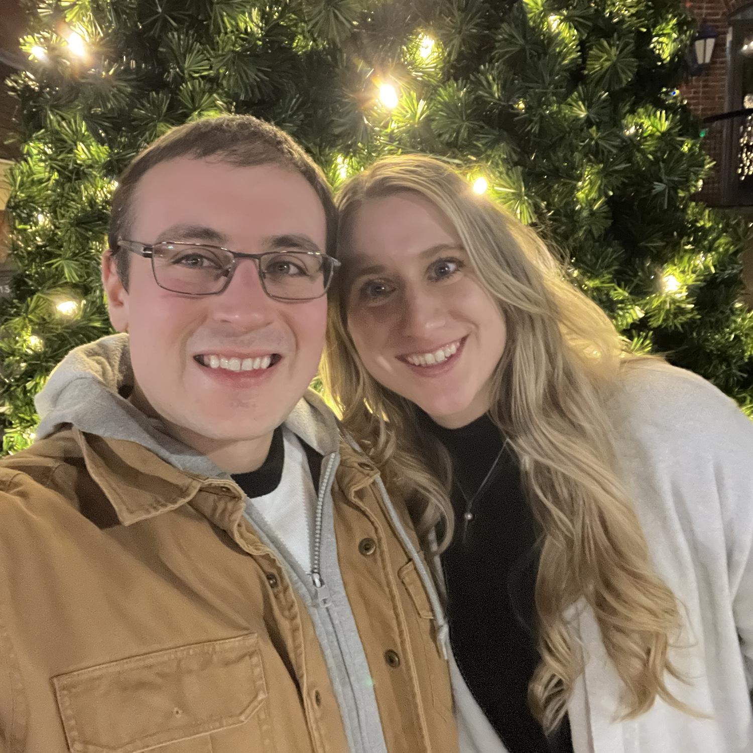 After moving in, the many house projects began, and they had their first Christmas in their new home.