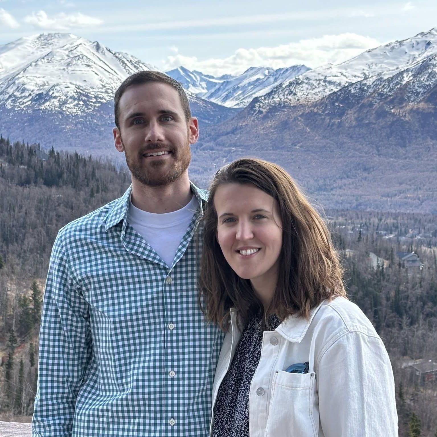 Enjoying Easter with Aaron's family in Eagle River!