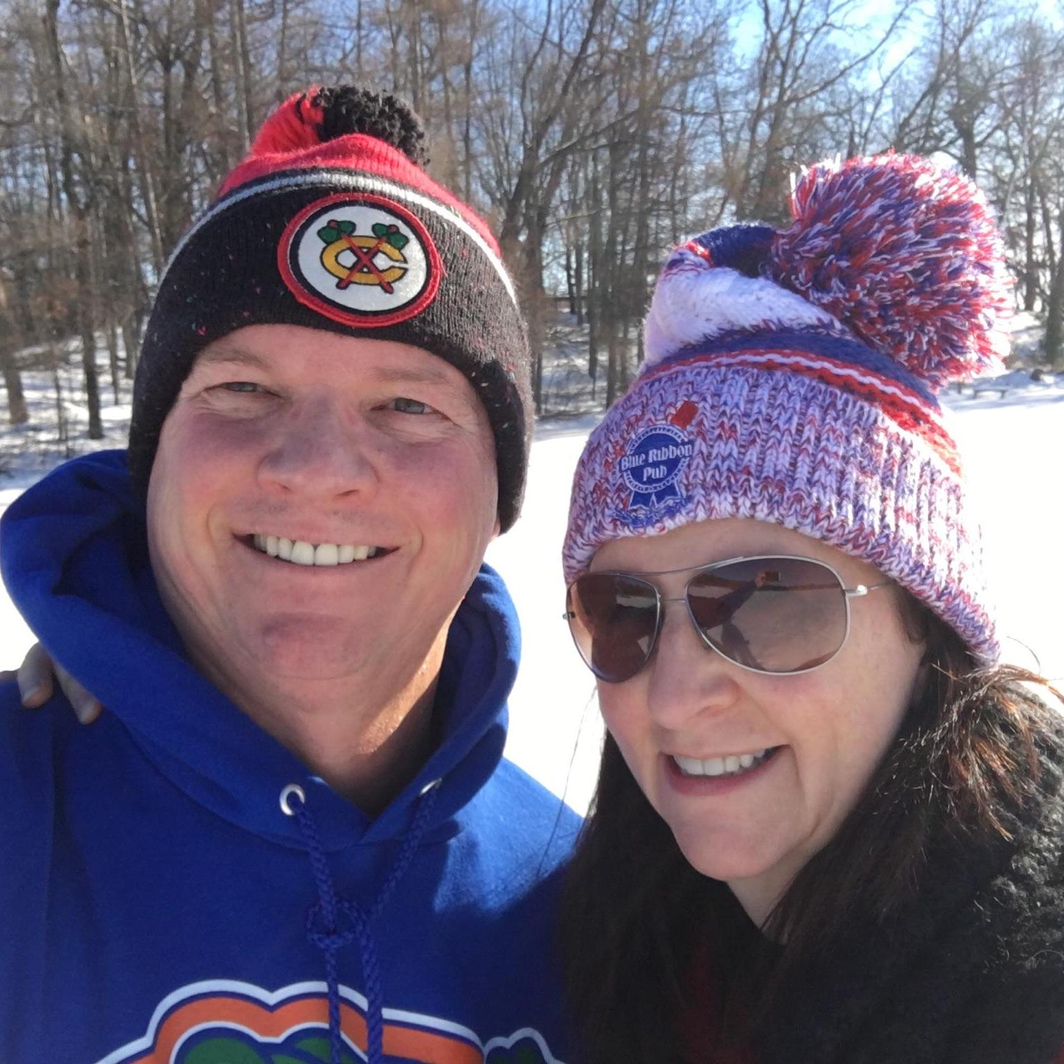 A walk in the snow at Waupaca CC during the winter months...great hiking spot!