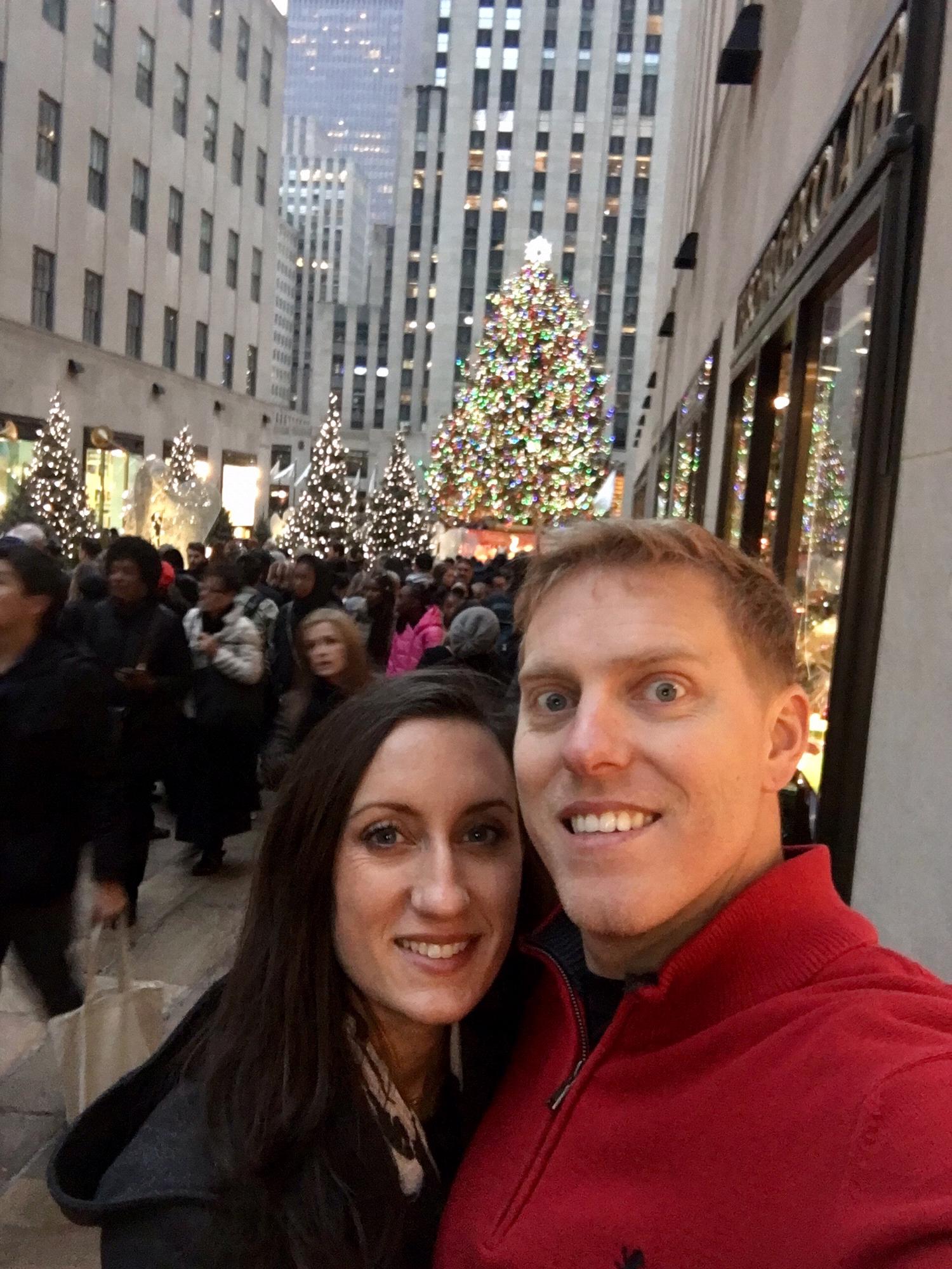 Rockefeller Christmas tree, NYC