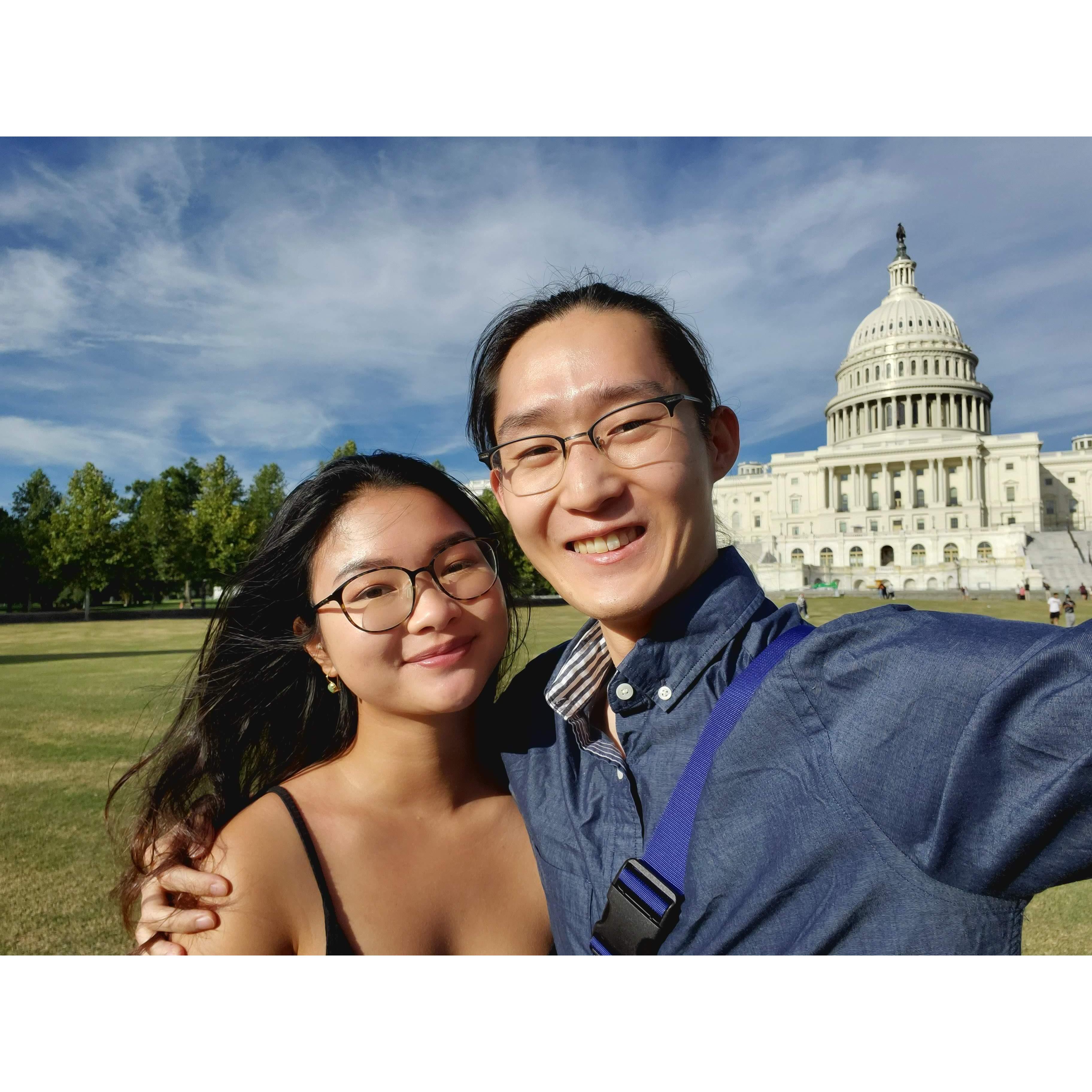 Washington D.C. trip on Sep. 25, 2021