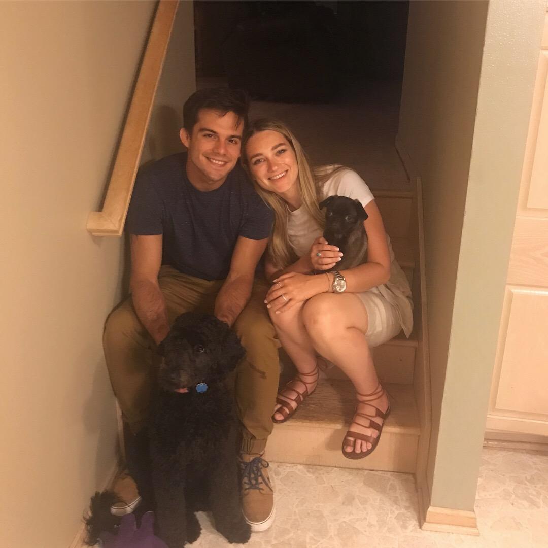 Post engagement with the dogs
