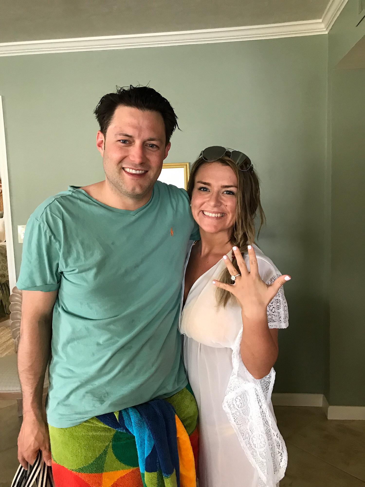 Right after we got engaged!
