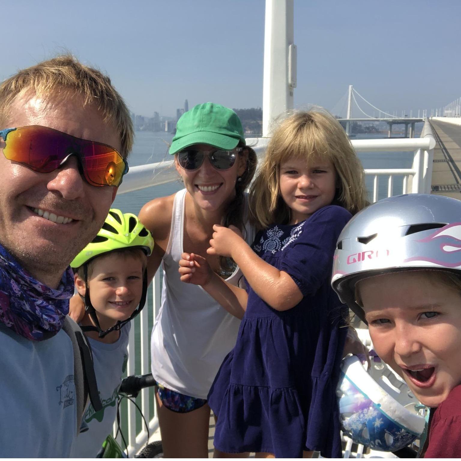 We love biking on the Bay Bridge