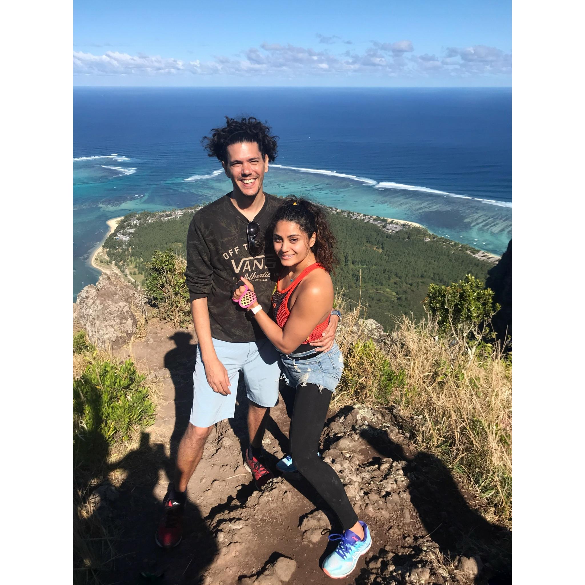 Our trip to Mauritius climbing Mount Le Morne