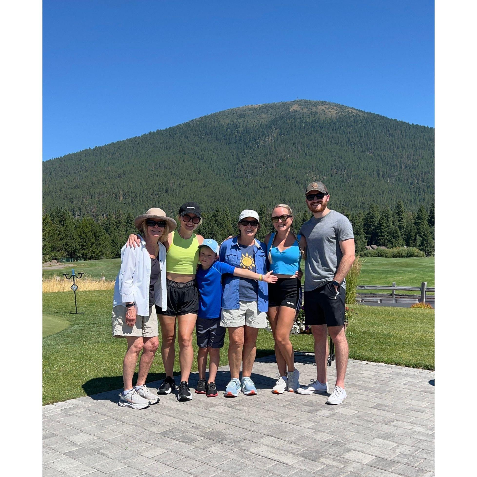 Summer 2022 - A dream come true for the nature lover of the two: Kyle attends his first annual Black Butte trip with Sara's family.