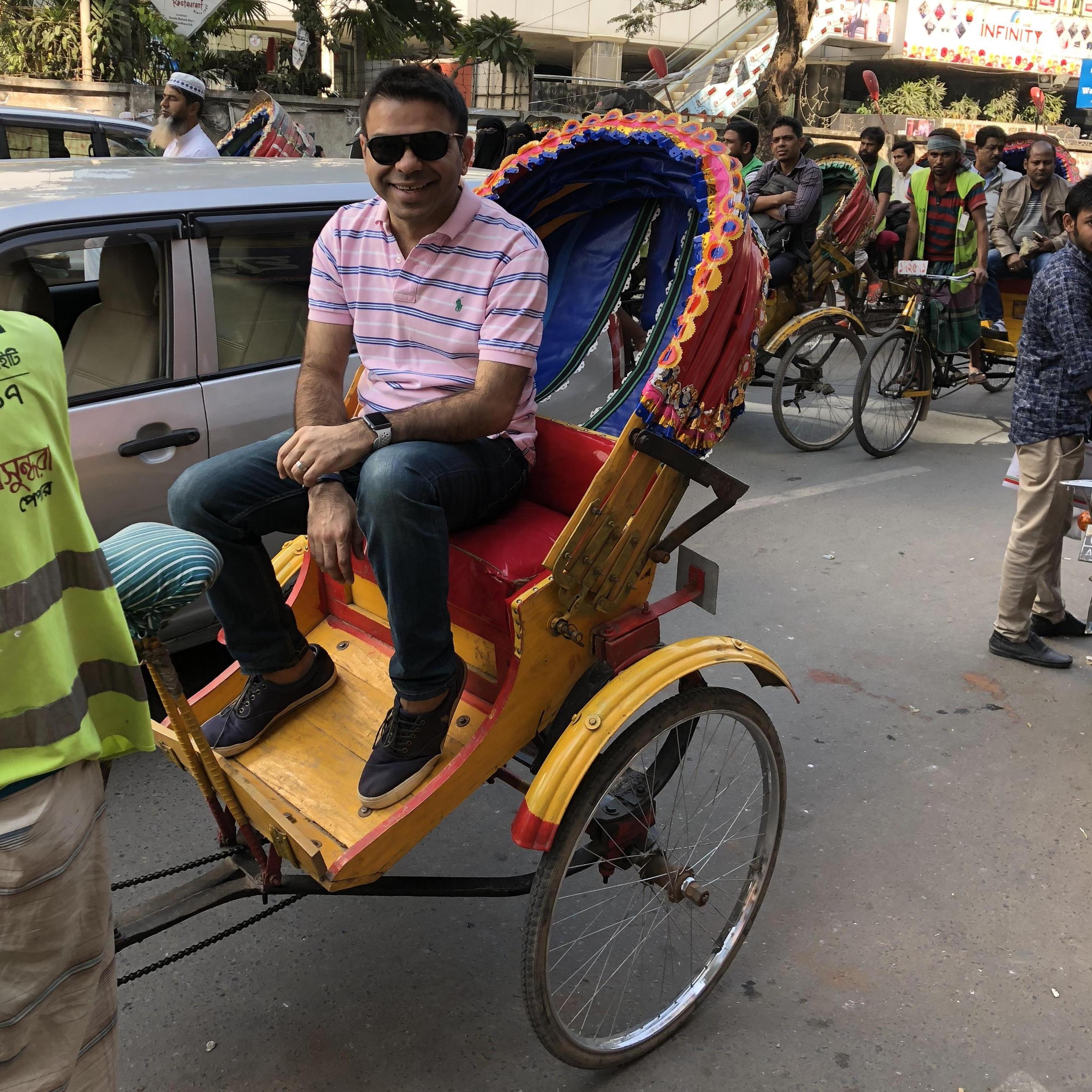 Malik visiting in Dhaka, Bangladesh