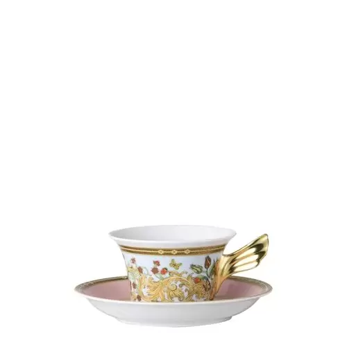 Tea Cup & Saucer, 6 1/4 inch, 7 ounce | Butterfly Garden