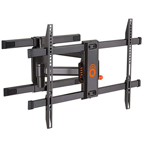 ECHOGEAR Full Motion Articulating TV Wall Mount Bracket for TVs Up to 78" - Smooth Extention, Swivel, Tilt - Wall Template for Easy Install - Centers & Levels After Mounting Plus Hides Your Cables