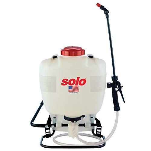 Solo 425 4-Gallon Professional Piston Backpack Sprayer, Wide Pressure Range up to 90 psi