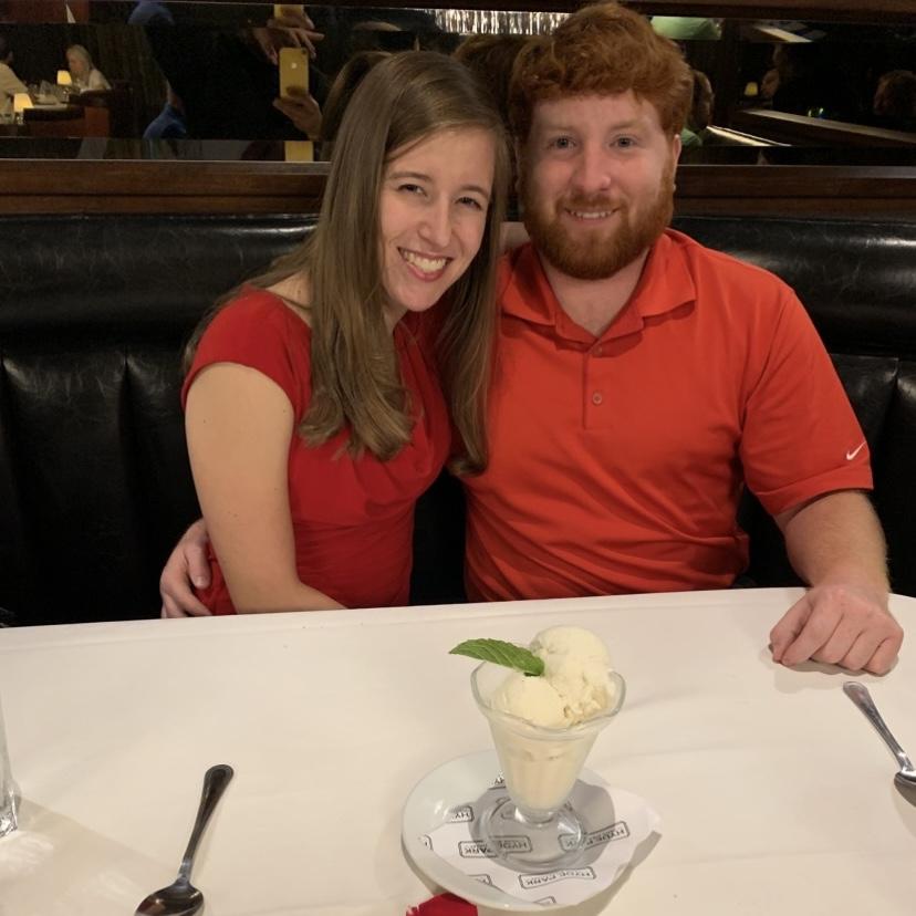 First Anniversary dinner at Hyde Park! What a treat 🥂