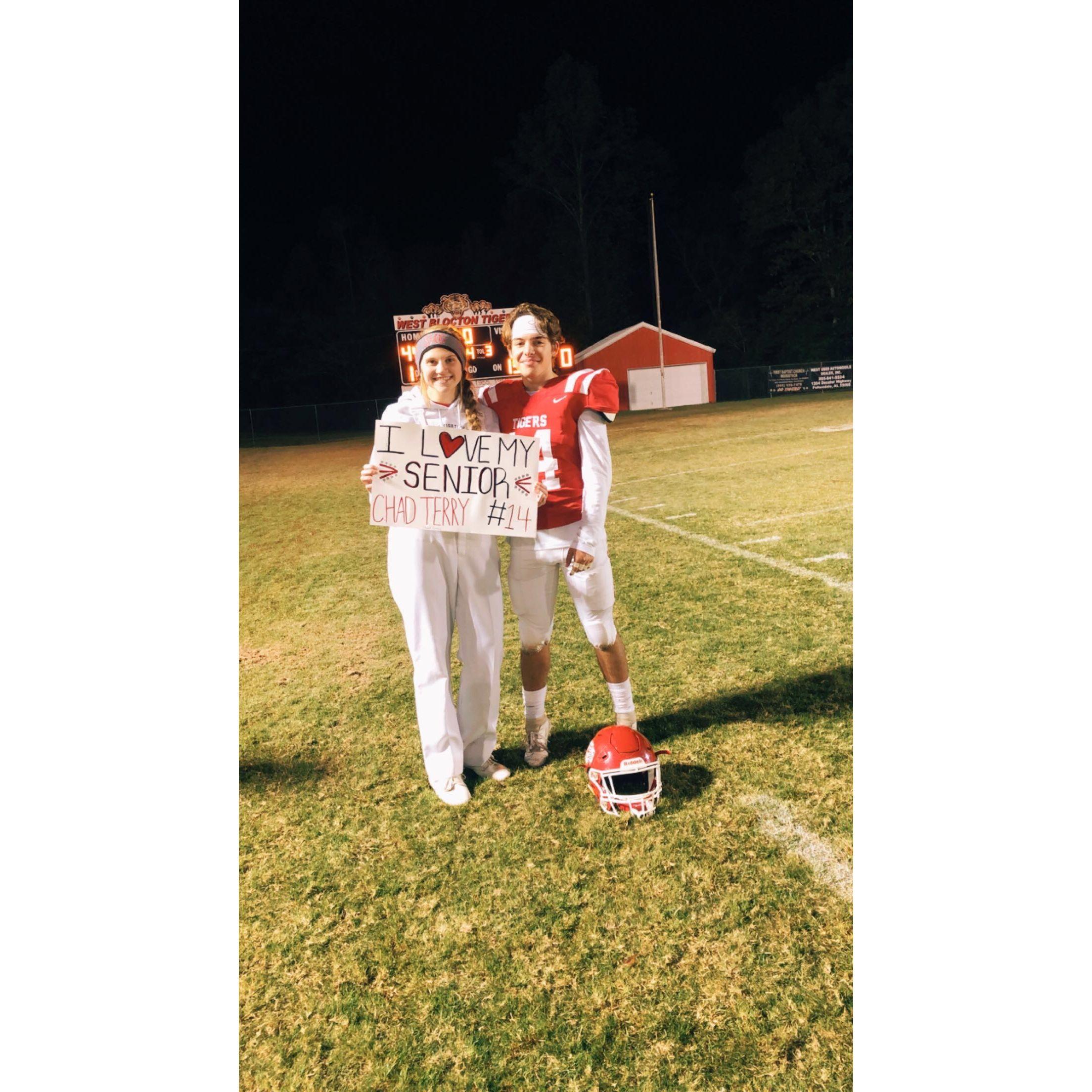 Chad's senior night! - November 1st, 2019