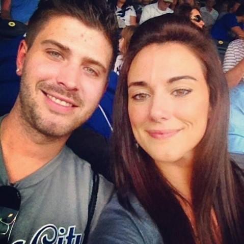 Royals game with Grandma and Grandpa Regan - Kansas City, MO