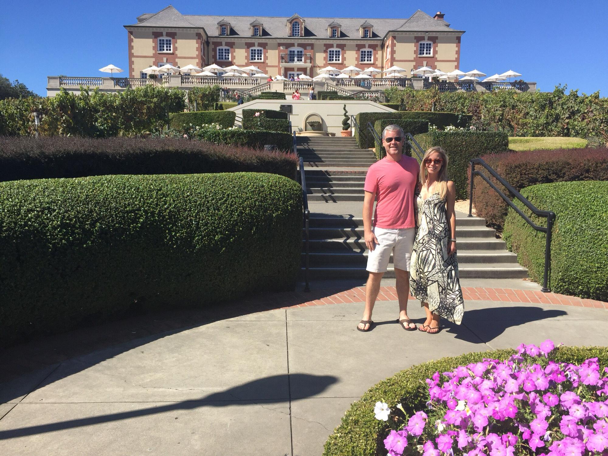 Wine tasting in Napa - September 2016