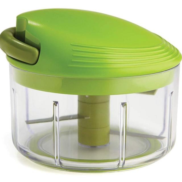 Kuhn Rikon Pull Chop, Vegetable Chopper with Stainless Steel Blades, Food Chopper with Non-Slip Base, Easy to Use Fruit Cutter and Onion Chopper, Essential Kitchen Accessories 650ml - 3 Year Guarantee